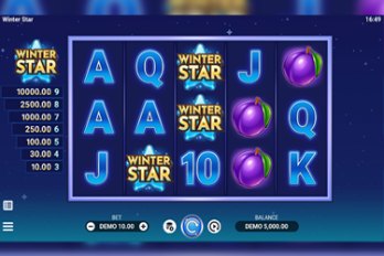Winter Star Slot Game Screenshot Image