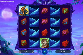 Wolf Hiding: Bonus Buy Slot Game Screenshot Image