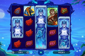 Wolf Hiding Slot Game Screenshot Image