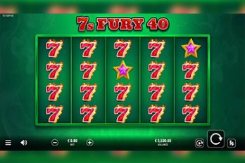 7s Fury 40 Slot Game Screenshot Image