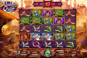  Aladdin's Quest Slot Game Screenshot Image