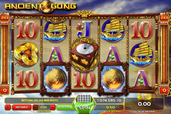 Ancient Gong Slot Game Screenshot Image