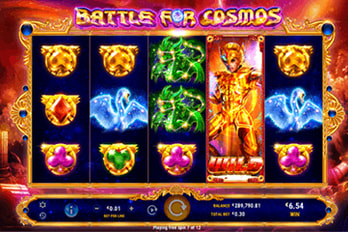 Battle for Cosmos Slot Game Screenshot Image