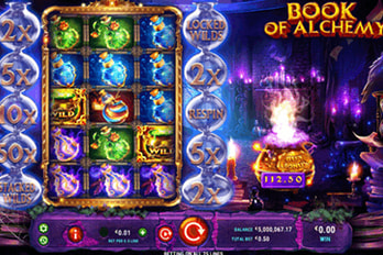 Book of Alchemy Slot Game Screenshot Image