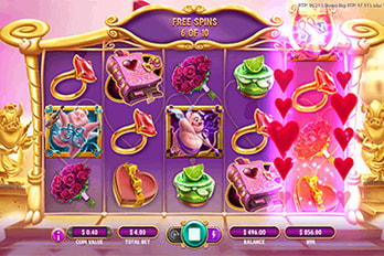 Book of Cupigs Slot Game Screenshot Image