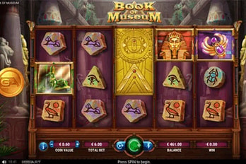 Book Of Museum Slot Game Screenshot Image