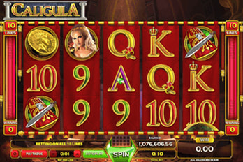 Caligula Slot Game Screenshot Image