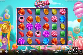 Candy Trouble Slot Game Screenshot Image