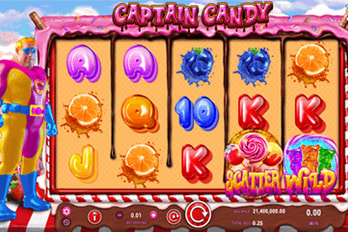 Captain Candy Slot Game Screenshot Image