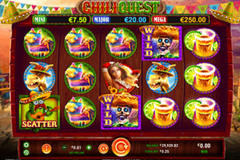 Chili Quest Slot Game Screenshot Image