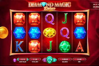  Diamond Magic Deluxe Slot Game Screenshot Image