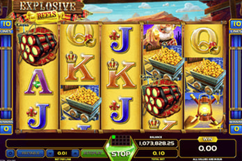 Explosive Reels Slot Game Screenshot Image
