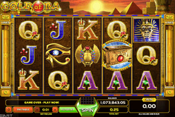 Gold of Ra Slot Game Screenshot Image
