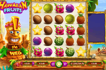 Hawaiian Fruits Slot Game Screenshot Image