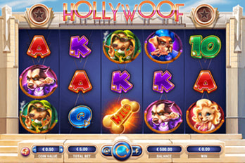 Hollywoof Slot Game Screenshot Image