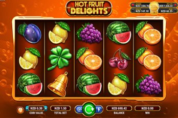 Hot Fruit Delights Jackpot Slot Game Screenshot Image