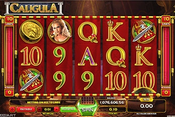 Caligula Jackpot Slot Game Screenshot Image