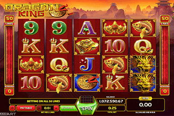 Dragon King Jackpot Slot Game Screenshot Image