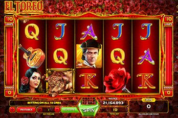 El Toreo Jackpot Slot Game Screenshot Image
