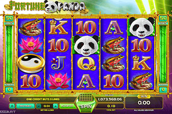 Fortune Panda Jackpot Slot Game Screenshot Image