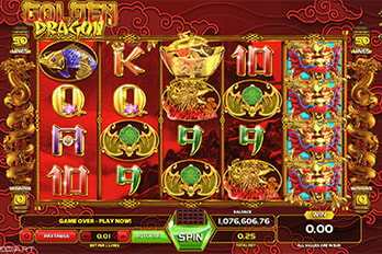 Golden Dragon Jackpot Slot Game Screenshot Image