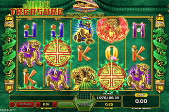 Jade Treasure Jackpot Slot Game Screenshot Image