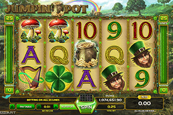 Jumpin' Pot Jackpot Slot Game Screenshot Image