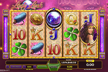 Lady Luck Jackpot Slot Game Screenshot Image