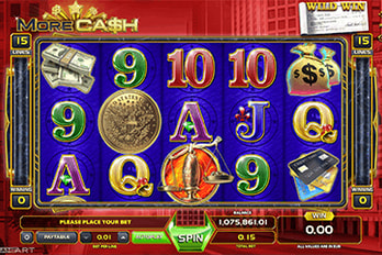 More Cash Jackpot Slot Game Screenshot Image