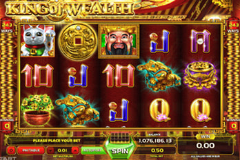 King of Wealth Slot Game Screenshot Image