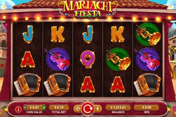 Mariachi Fiesta Slot Game Screenshot Image