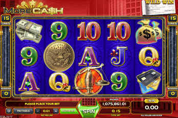 More Cash Slot Game Screenshot Image