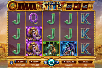 Nefertitis Nile Slot Game Screenshot Image