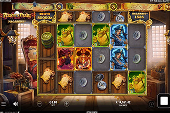 Pirate's Pearl Megaways Slot Game Screenshot Image