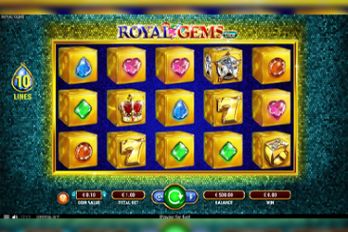 Royal Gems Dice Slot Game Screenshot Image