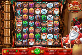 Santa's Factory Slot Game Screenshot Image