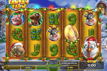 Santa's Farm Slot Game Screenshot Image