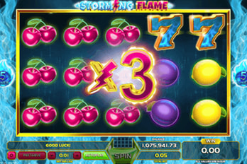 Storming Flame Slot Game Screenshot Image