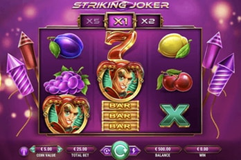 Gameart Striking Joker slot game screenshot image