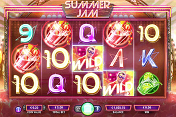 Summer Jam Slot Game Screenshot Image