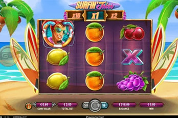 Surfin' Joker Slot Game Screenshot Image