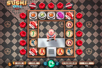 Sushi Yatta Slot Game Screenshot Image