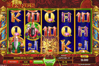 3 Kings Slot Game Screenshot Image