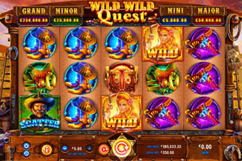 Wild Wild Quest Slot Game Screenshot Image