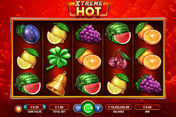 Xtreme Hot Slot Game Screenshot Image