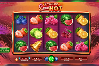 Xtreme Summer Hot Slot Game Screenshot Image