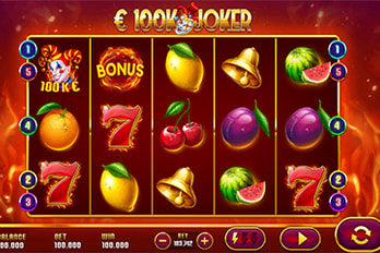 100K Joker Slot Game Screenshot Image