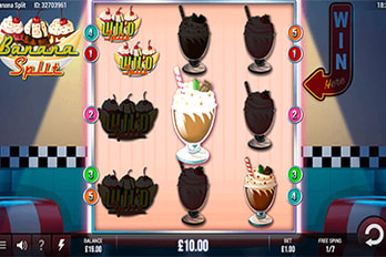 Banana Split Slot Game Screenshot Image