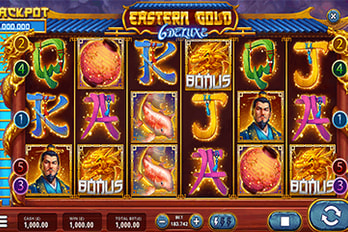 Eastern Gold: 6 Deluxe Slot Game Screenshot Image