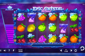 Epic Crystal Deluxe Slot Game Screenshot Image